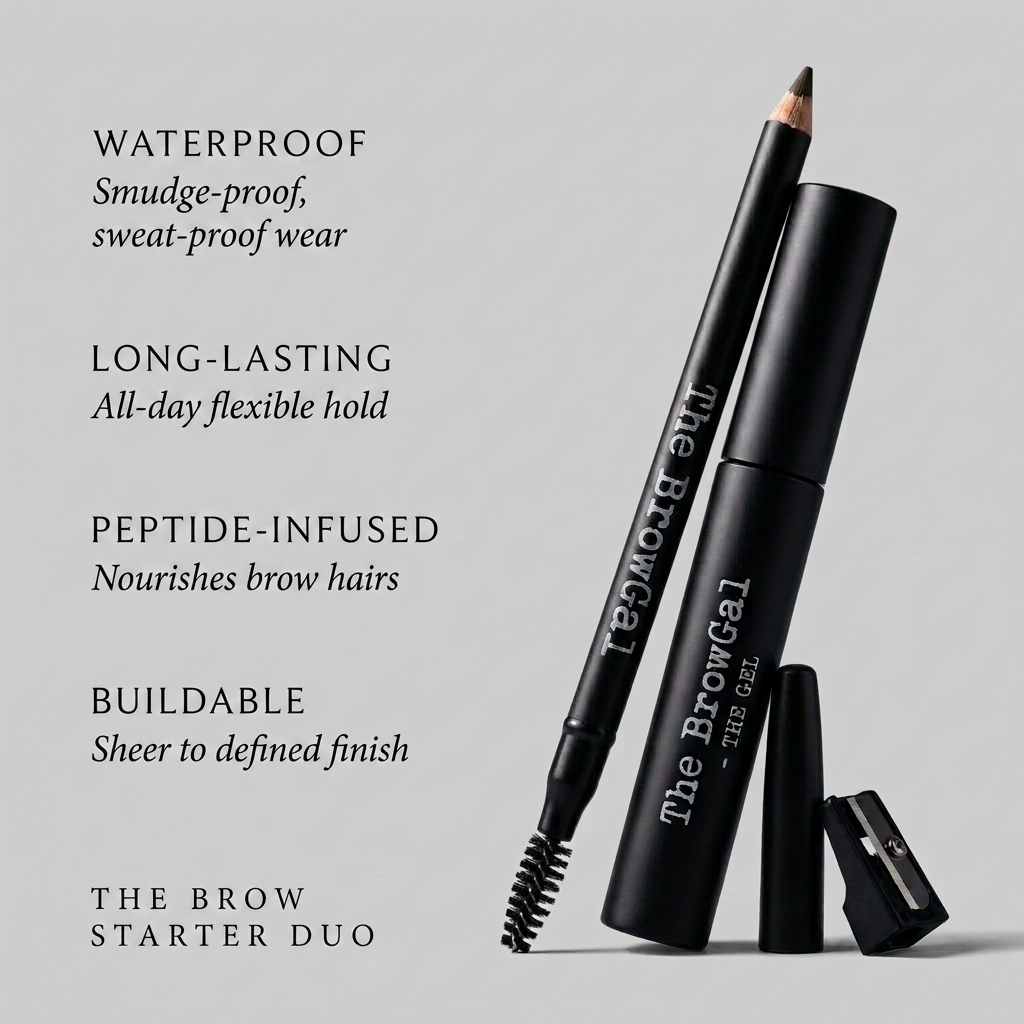 Eyebrow Pencil & Setting Gel Duo