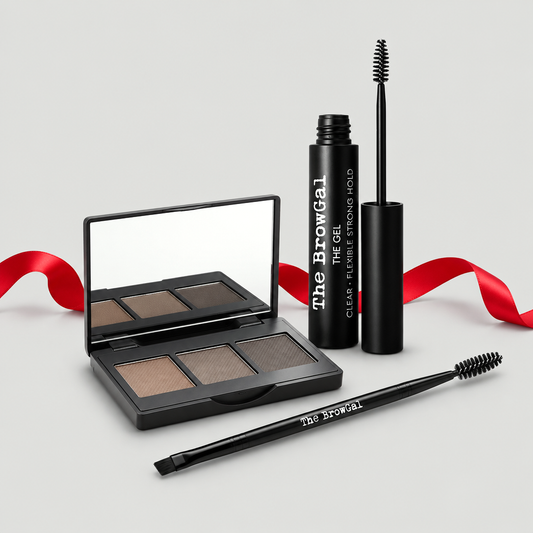 The Powder Set: The Convertible Brow, Double Ended Eyebrow Brush and Clear Eyebrow Setting Gel